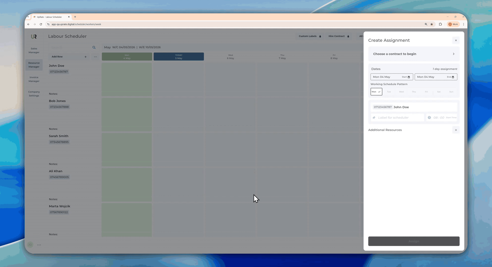 Step screenshot